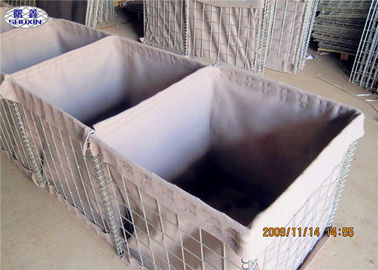 Army Wall Sand Filled Barriers Protective Flood Barriers ISO Certificated