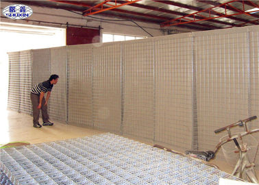 River Flood Protect Hesco Type Barriers Mil1 Welded Cages For Sand / Earth / Cement