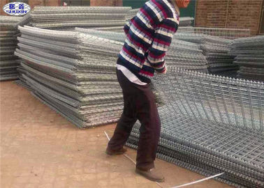 Wire Mesh Hesco Bastion Barrier System Green Geotextile For Force Protection