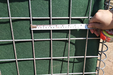 Customized Galvanized Hesco Bastion Sand Filled Barriers For Security Protection